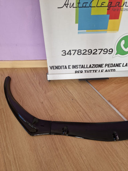 💥0274 SPLITTER ADATTO PER  Alfa Romeo 147 nero lucido💥