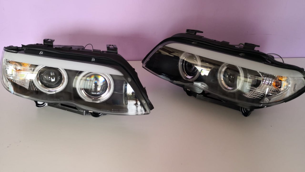 💥FARI XENON ANGEL EYES CCFL NERI adatti per BMW X5 E53 11.03-06💥