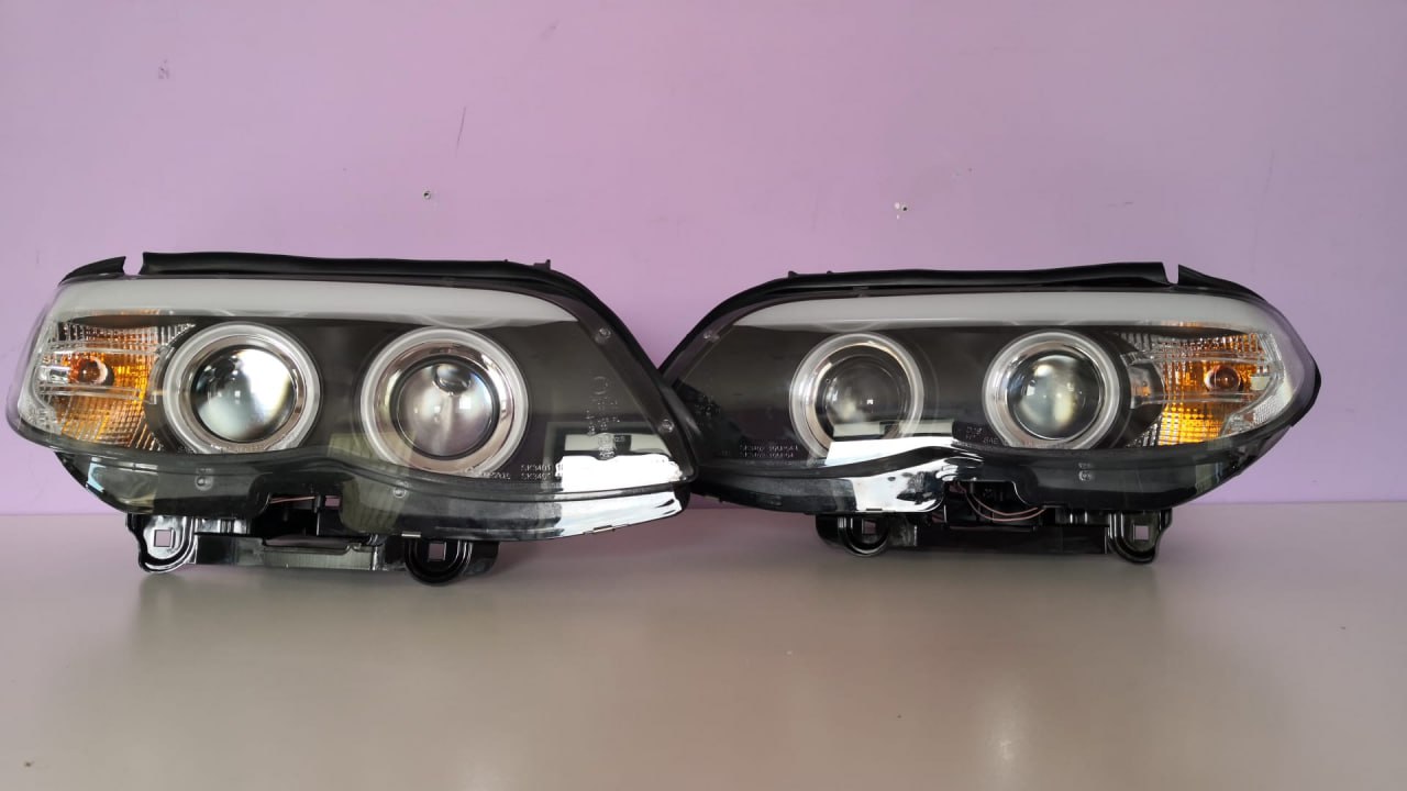 💥FARI XENON ANGEL EYES CCFL NERI adatti per BMW X5 E53 11.03-06💥
