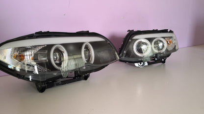 💥FARI XENON ANGEL EYES CCFL NERI adatti per BMW X5 E53 11.03-06💥