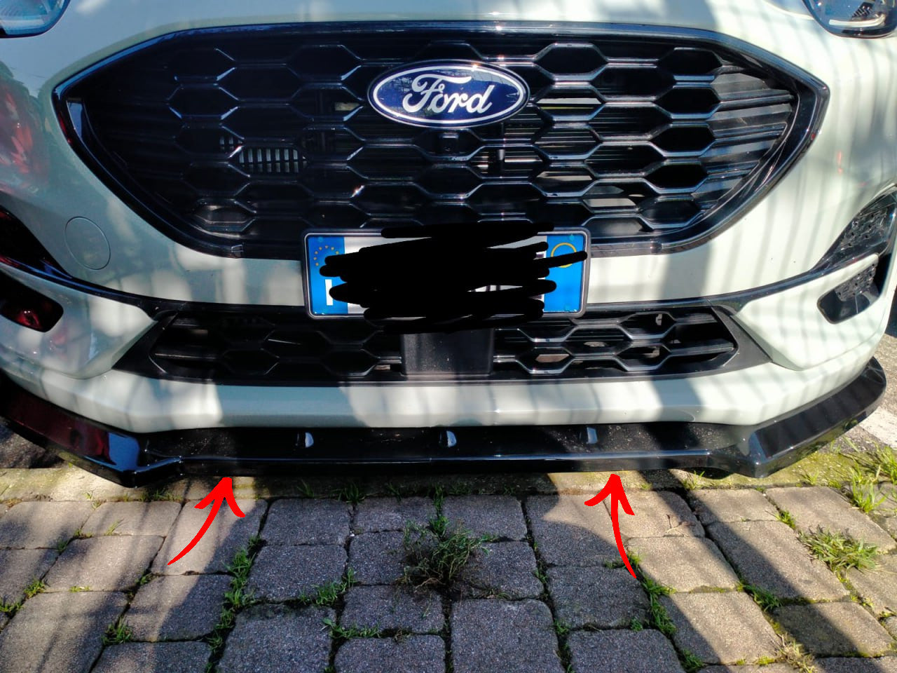 💥1905 SPLITTER PUMA 2019-2024 ST-LINE NERO LUCIDO  💥