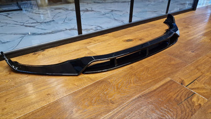 💥2040 SPLITTER ADATTO PER BMW X3 G01 X4 G02 2017-2021 MSPORT NERO LUCIDO💥