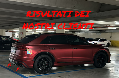 ⭐2010 DIFFUSORE ADATTO PER AUDI Q8 2018+ S-LINE NERO⭐