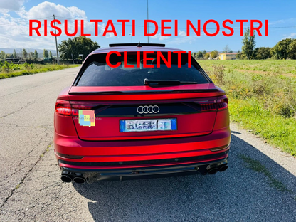 ⭐2010 DIFFUSORE ADATTO PER AUDI Q8 2018+ S-LINE NERO⭐