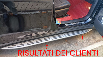 💥0228 PEDANE ADATTO PER MERCEDES GLE W167 2019-2023 SUV SATINATE💥