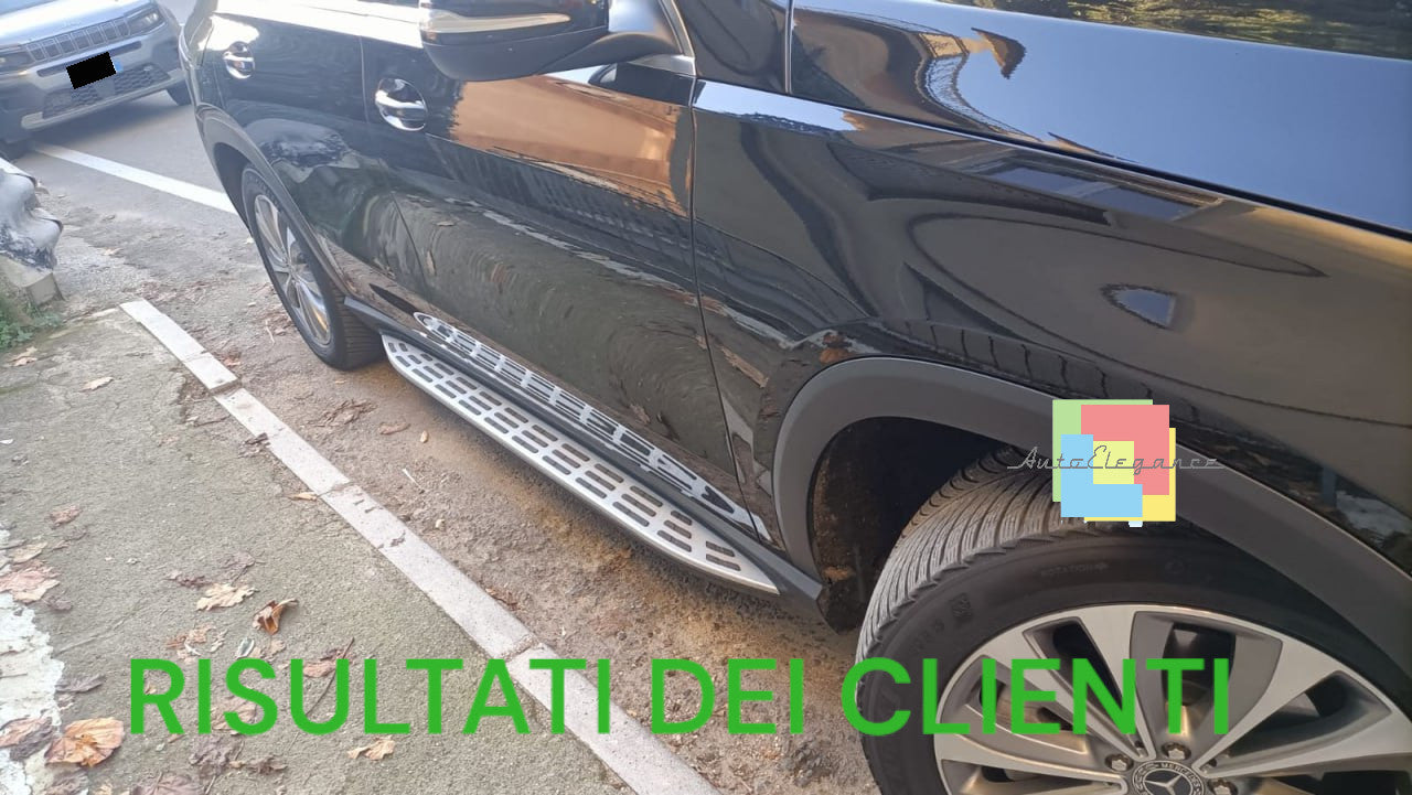 💥0228 PEDANE ADATTO PER MERCEDES GLE W167 2019-2023 SUV SATINATE💥