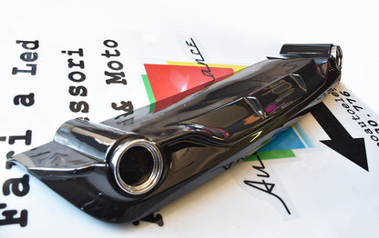 ✨0254 DIFFUSORE ADATTO PER PEUGEOT 308 II 5 PORTE 13-21 LOOK GTI NERO LUCIDO✨