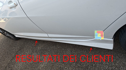 ⭐SEAT IBIZA 6J 2008-2018 5 PORTE MINIGONNE LATERALI SOTTO PORTA FR ABS /PLASTIC⭐