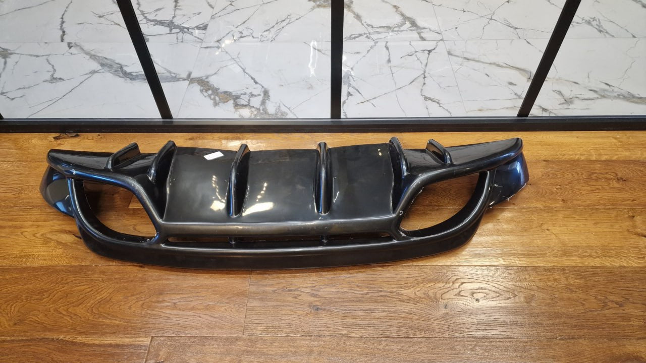 🔥0405 DIFFUSORE ADATTO PER GIULIETTA LOOK QUADRIFOGLIO NERO LUCIDO🔥