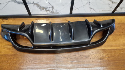 🔥0405 DIFFUSORE ADATTO PER GIULIETTA LOOK QUADRIFOGLIO NERO LUCIDO🔥