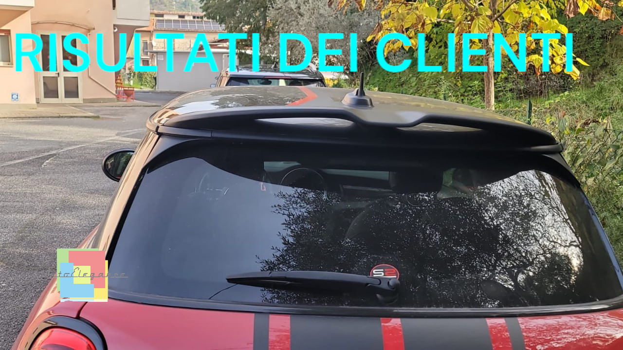 💥Spoiler posteriore performance adatto per Mini One Cooper S F56 14-20 💥