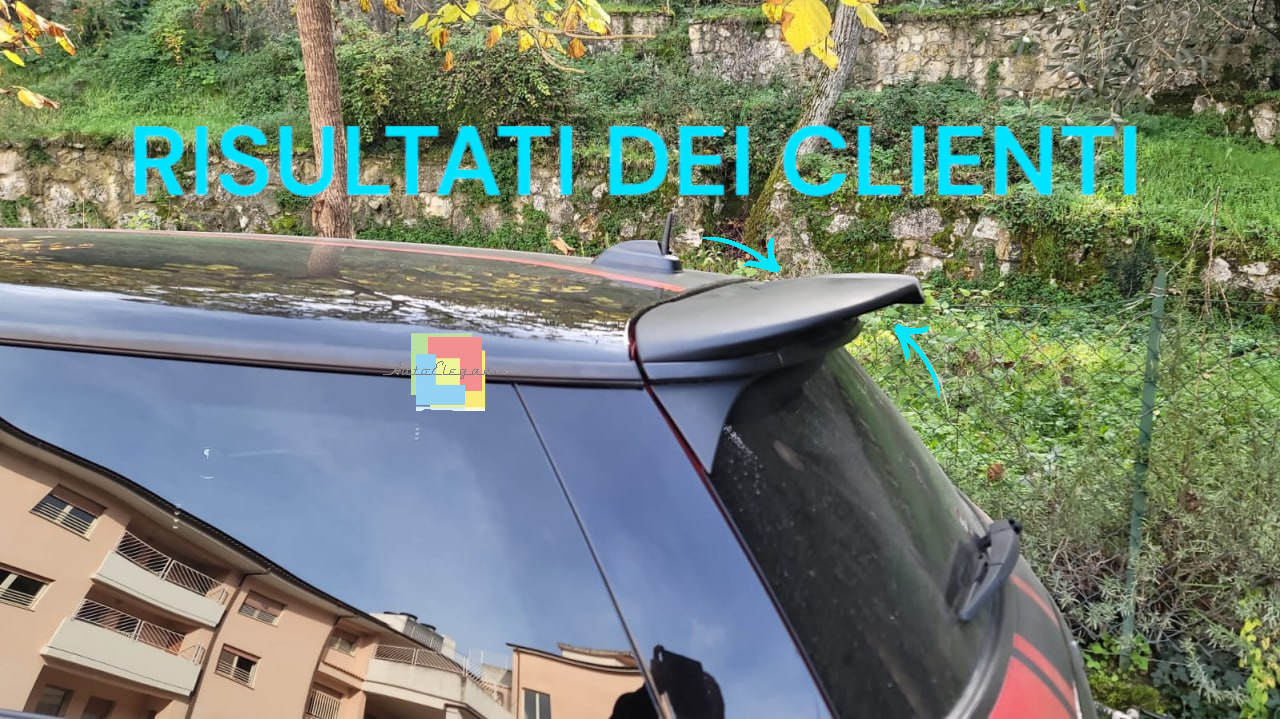 💥Spoiler posteriore performance adatto per Mini One Cooper S F56 14-20 💥