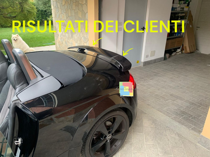 💥1523 SPOILER POSTERIORE ADATTO PER AUDI TT FV 8S LOOK RSTT GREZZO💥