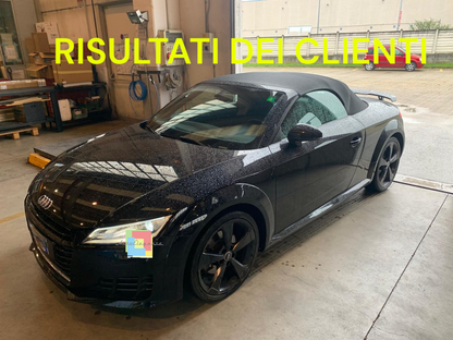 💥1523 SPOILER POSTERIORE ADATTO PER AUDI TT FV 8S LOOK RSTT GREZZO💥