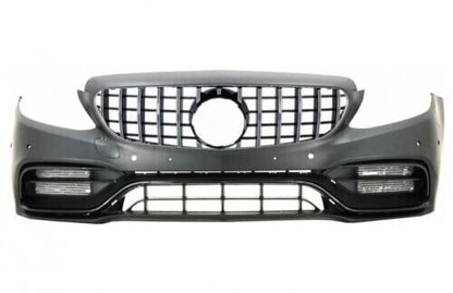 💥Paraurti anteriore con griglia adatto per Mercedes Classe C W205 14-18 C63💥