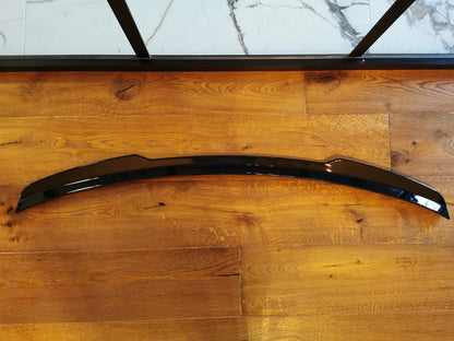 1376 SPOILER BAGAGLIAIO ADATTO PER AUDI Q3 F3 2019+ SPORTBACK NERO LUCIDO