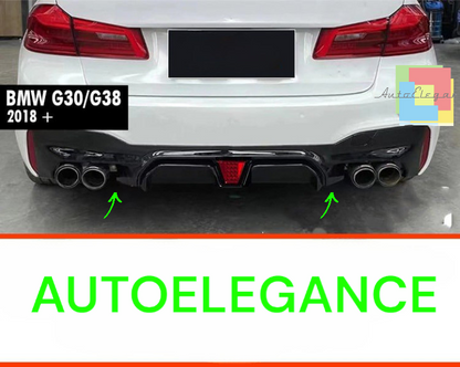 💥 Diffusore posteriore ADATTO PER BMW 5  G30-G38 Sport Style con lampada led 💥