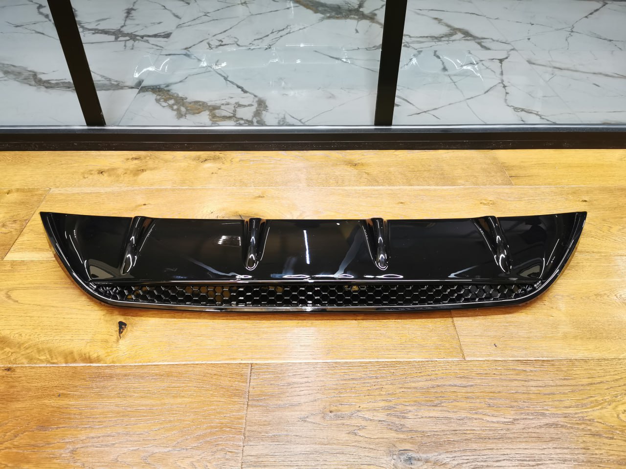 ART.2039 DIFFUSORE ALFA ROMEO STELVIO 949 2016-2020 NERO LUCIDO