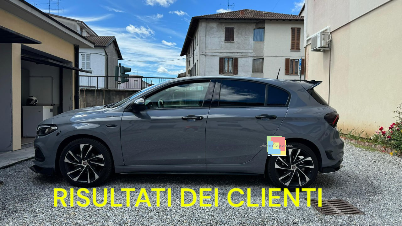 🔥Sotto minigonne nero lucido adatto per fiat tipo hatchback🔥