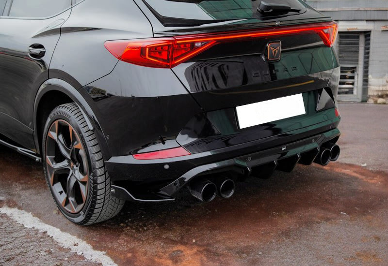 💥Seat Cupra Formentor Mk1 2020+ - Diffuser  Rear A Plus+ Cupra V2 Style, Pian💥