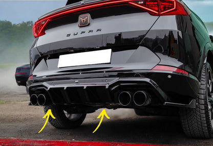 💥Seat Cupra Formentor Mk1 2020+ - Diffuser  Rear A Plus+ Cupra V2 Style, Pian💥