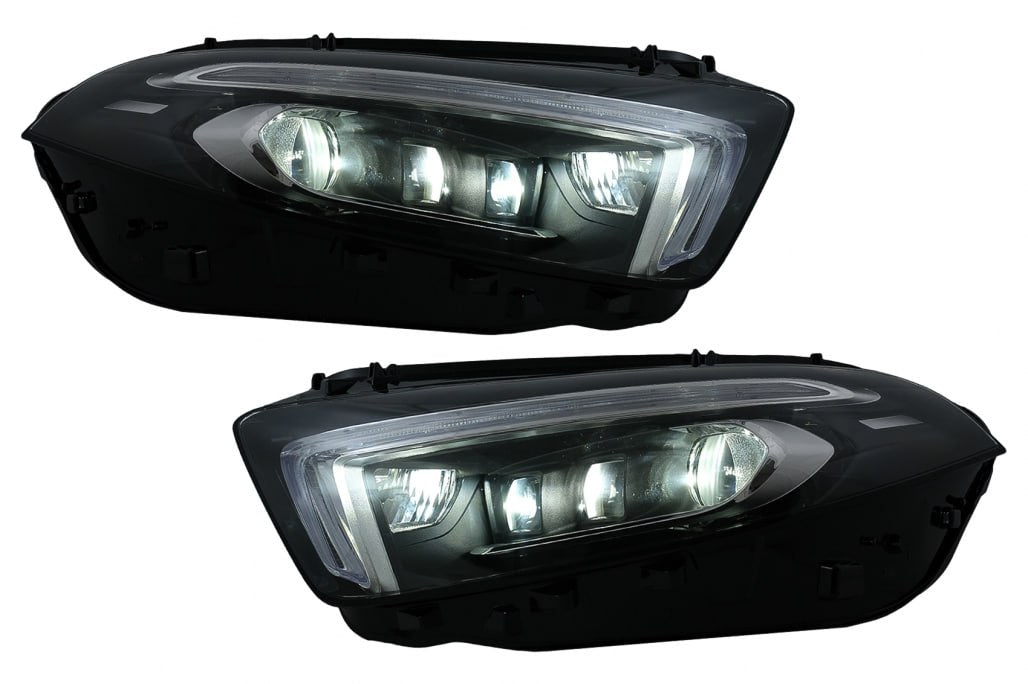 ✨2055 HEADLIGHTS A-CLASS W177 V177 2018-2022 FULL LED (ONLY FOR HALOGENS)✨