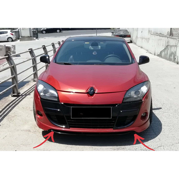 ✨2044 SOTTO PARAURTI ADATTO PER Renault Megane 3 Sport Style Front 08-16 GREZZO✨