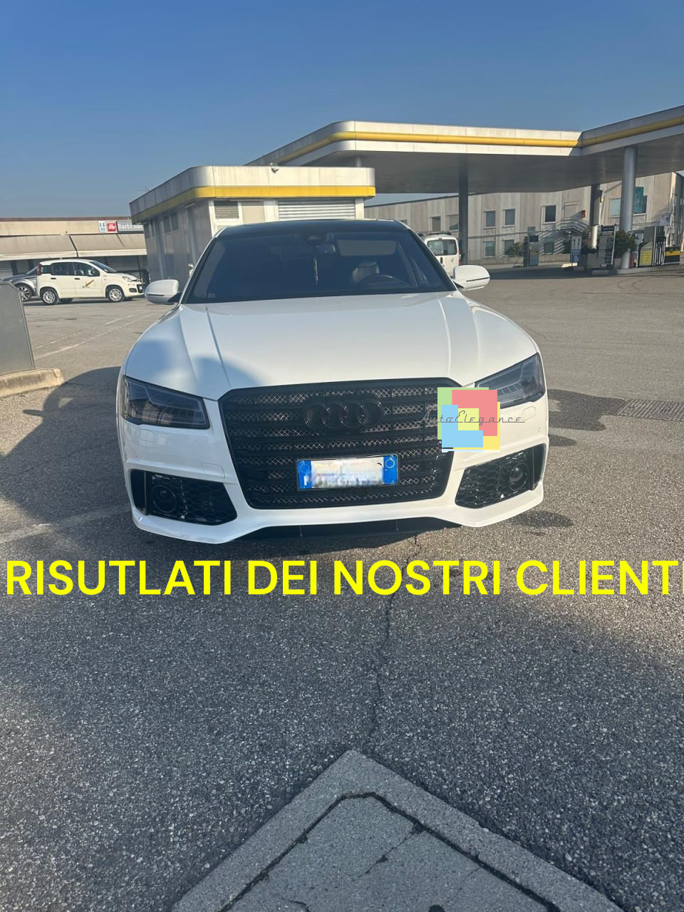 ✨Paraurti anteriore adatto per Audi A8 D4 Facelift D4.5 (2014-2017) RS Design✨