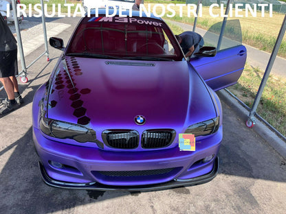 ✨0236 SPLITTER ADATTO PER BMW SERIE 3 E46 98-06 M3 BERLINA TOURING COUPE CABRIO✨