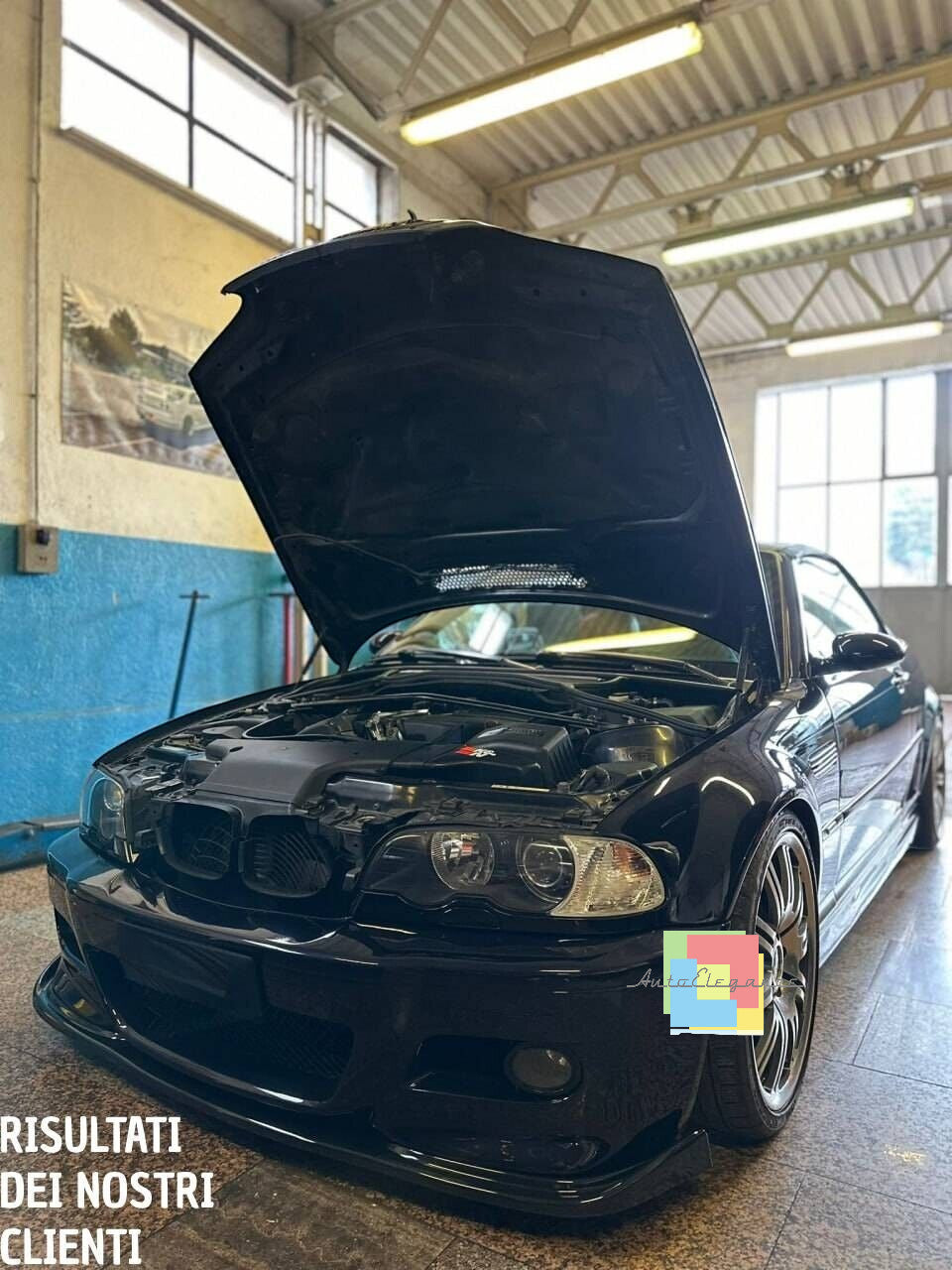 ✨0236 SPLITTER ADATTO PER BMW SERIE 3 E46 98-06 M3 BERLINA TOURING COUPE CABRIO✨