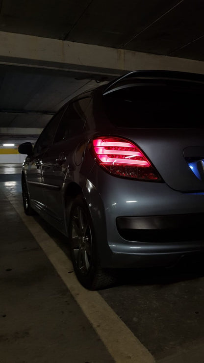 🔥1325 SPOILER MINIGONNE LATERALI ADATTO  PER PEUGEOT 207 ABS LOOK SPORTIVO🔥