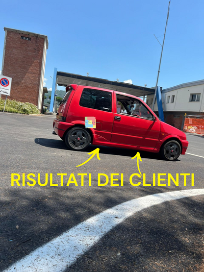 🔥1537 MINIGONNE LATERALI ADATTO PER FIAT CINQUECENTO (500)🔥