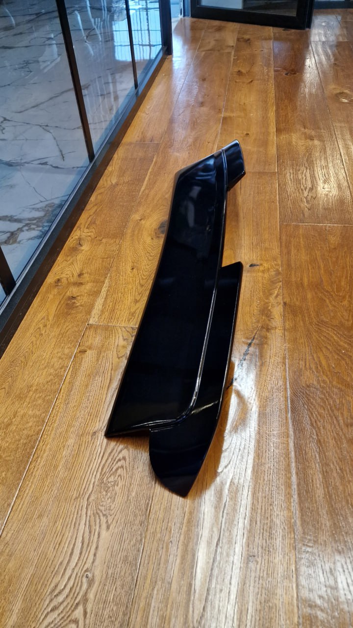 🔥0868 SPOILER ADATTO PER SEAT IBIZA 6J 5 PORTE 08-17 NERO LUCIDO LOOK CUPRA🔥