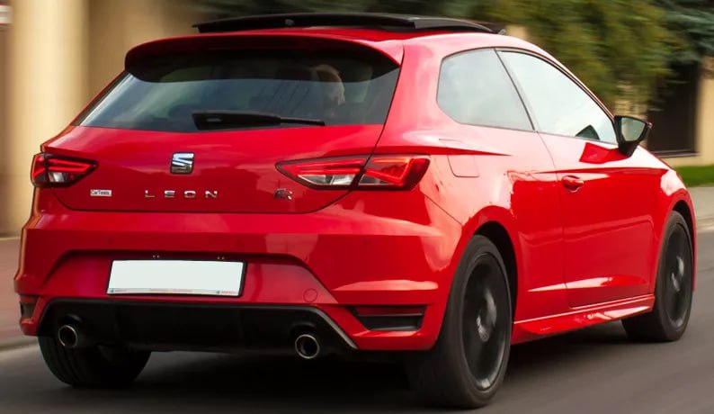 🔝2057 MINIGONNE SEAT LEON 5F 2012-2020 SC 3 PORTE LOOK AERO GREZZE🔝