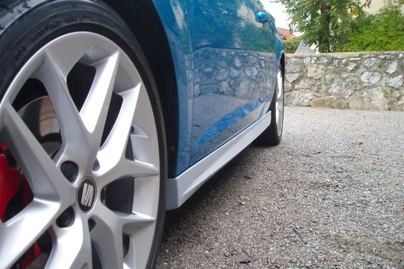 🔝2057 MINIGONNE SEAT LEON 5F 2012-2020 SC 3 PORTE LOOK AERO GREZZE🔝
