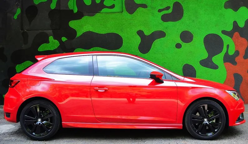 🔝2057 MINIGONNE SEAT LEON 5F 2012-2020 SC 3 PORTE LOOK AERO GREZZE🔝