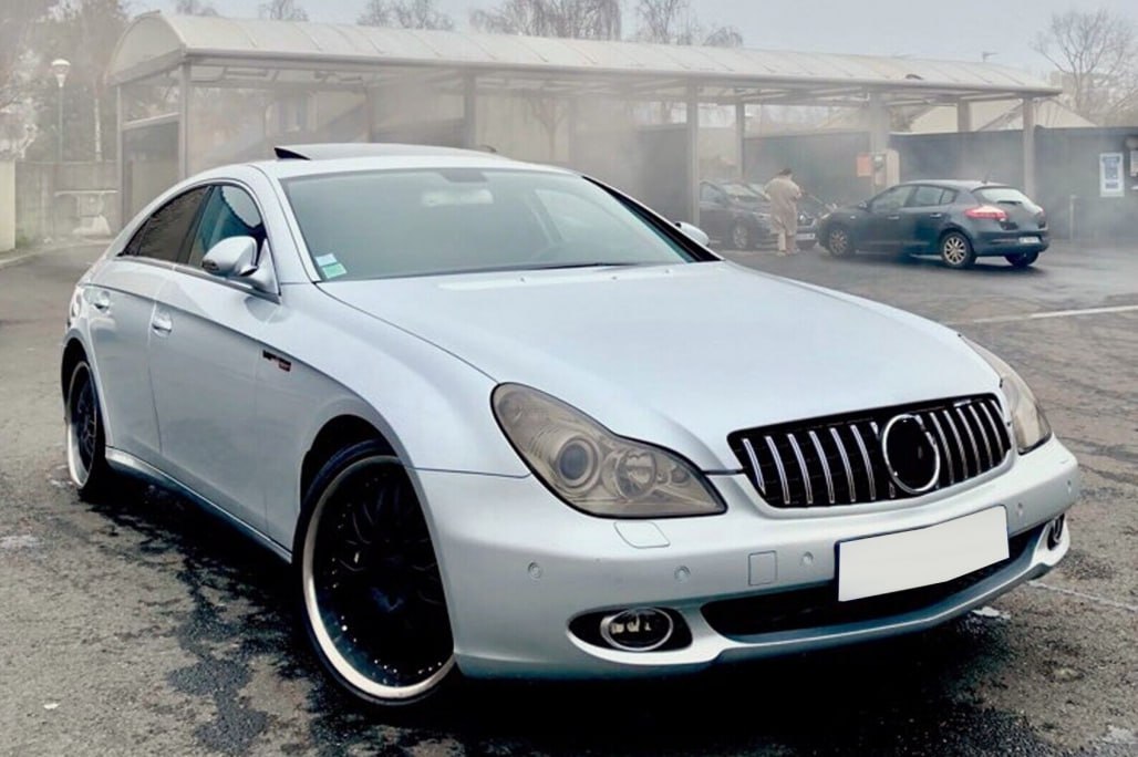 💥2060 GRIGLIA ADATTO PER MERCEDEZ BENZ CLS W219 2005-2008 LOOK GT CROMATA💥