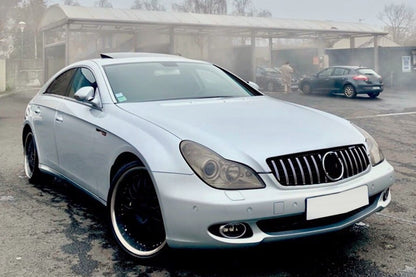 💥2060 GRIGLIA ADATTO PER MERCEDEZ BENZ CLS W219 2005-2008 LOOK GT CROMATA💥