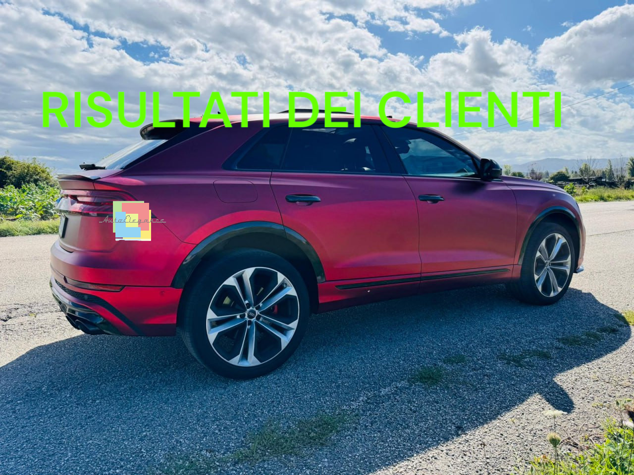 ⭐2010 DIFFUSER SUITABLE FOR AUDI Q8 2018+ S-LINE BLACK WITH TERMINALS⭐