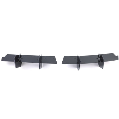✨2062 FLAP DIFFUSORE ADATTO PER MUSTANG GT MK6 2014-2017 LOOK SPORT NERO LUCIDO✨