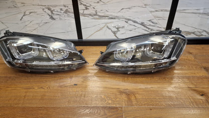 🔥2063 HEADLIGHTS SUITABLE FOR VW GOLF 7 2012-2017 LED🔥 