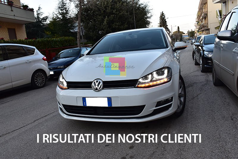 🔥2063 HEADLIGHTS SUITABLE FOR VW GOLF 7 2012-2017 LED🔥 