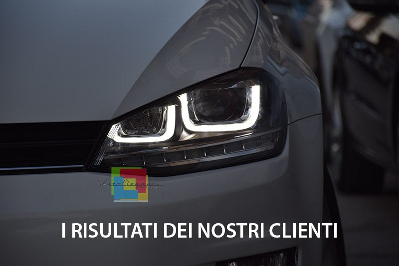 🔥2063 HEADLIGHTS SUITABLE FOR VW GOLF 7 2012-2017 LED🔥 