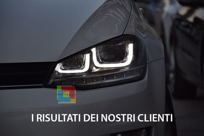 🔥2063 HEADLIGHTS SUITABLE FOR VW GOLF 7 2012-2017 LED🔥 