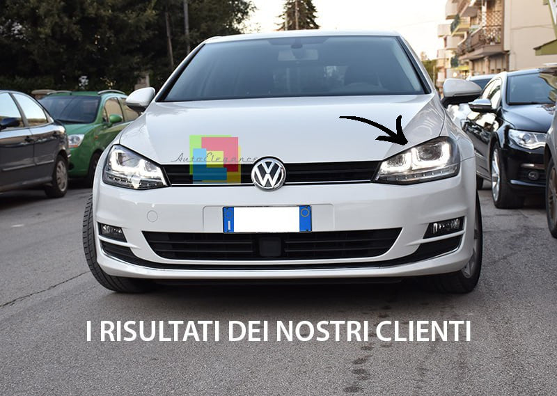 🔥2063 HEADLIGHTS SUITABLE FOR VW GOLF 7 2012-2017 LED🔥 