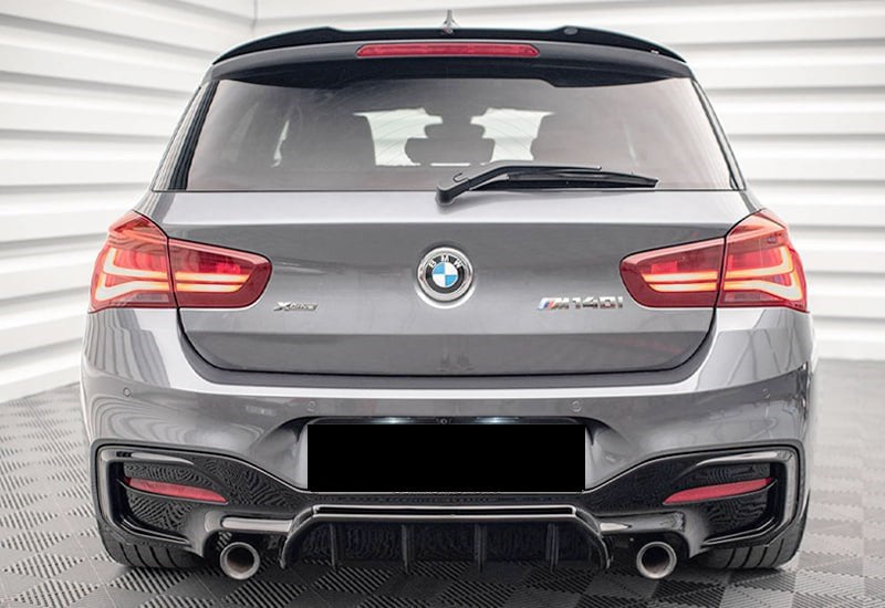 🔥0359 DIFFUSORE SERIE 1 F20 F21 MSPORT 2015-2019 1+1 NERO LUCIDO🔥