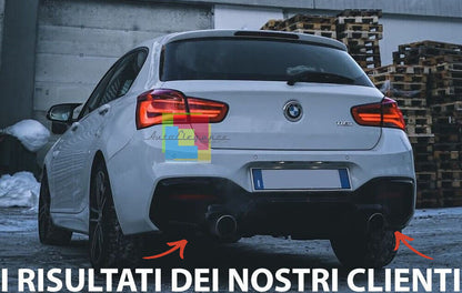 🔥0359 DIFFUSORE SERIE 1 F20 F21 MSPORT 2015-2019 1+1 NERO LUCIDO🔥