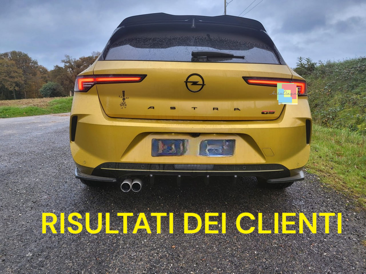 🔥1794 SPOILER ADATTO PER OPEL ASTRA L 2020+ STANDARD NERO LUCIDO🔥