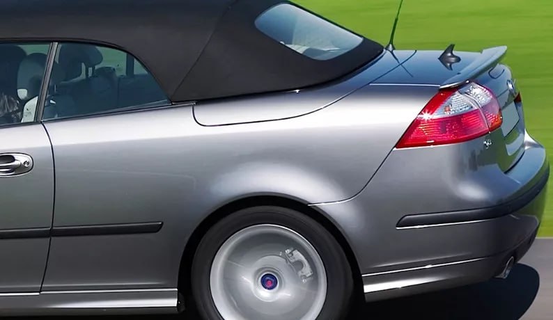 🔥SPOILER ADATTO PER SAAB 9-3 CABRIO 2002-2012 LOOK AERO GREZZO🔥