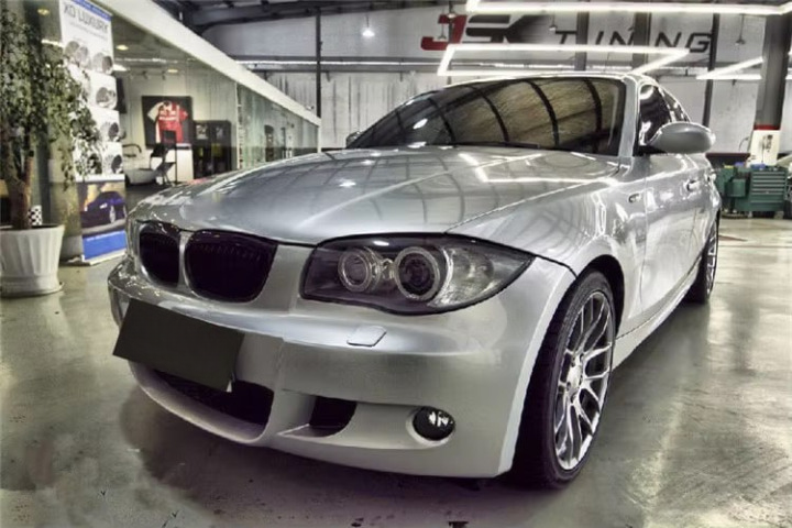 ⭐2064 PARAURTI ANTERIORE ADATTO PER BMW SERIE 1 81 E82 E87 E88 04-11 LOOK MTECH⭐
